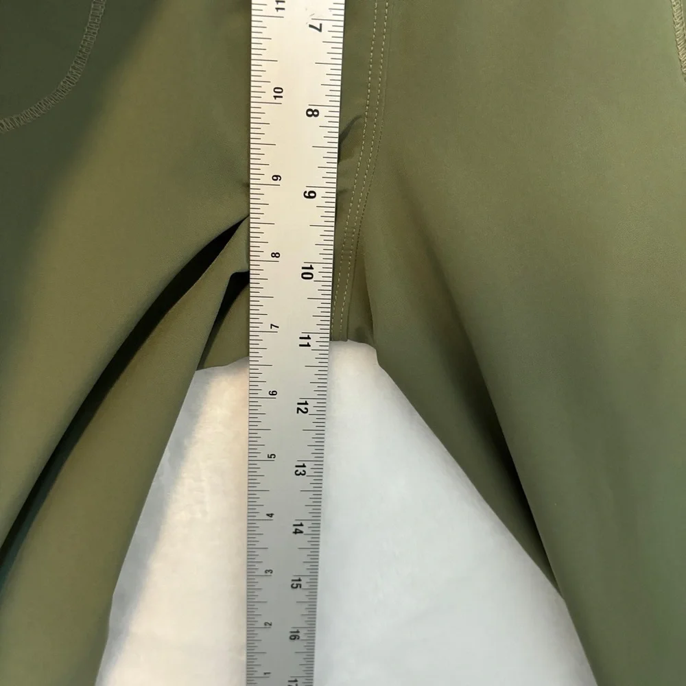 Albion Fit‎ women green jetsetter casual athletic pull on joggers size small